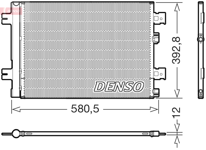 DENSO DCN37005 Kondenzátor,...