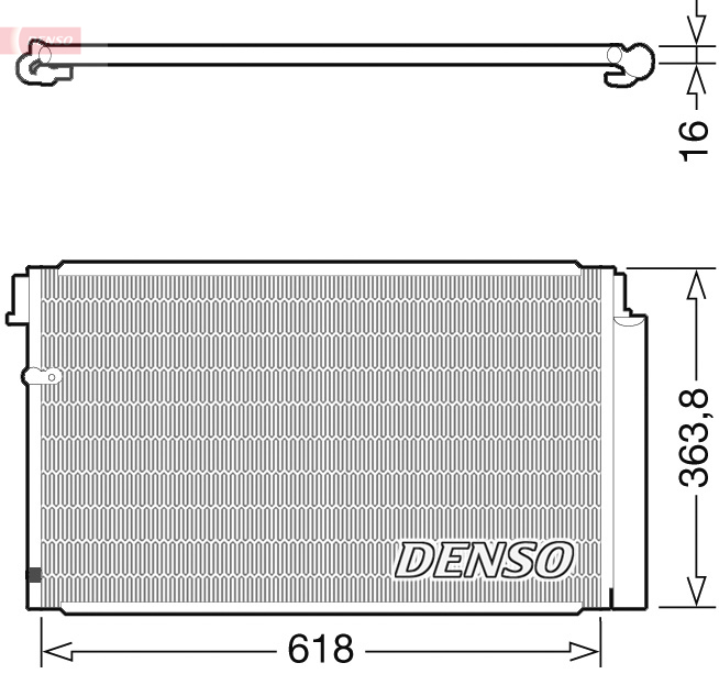 DENSO DCN40011 Kondenzátor,...