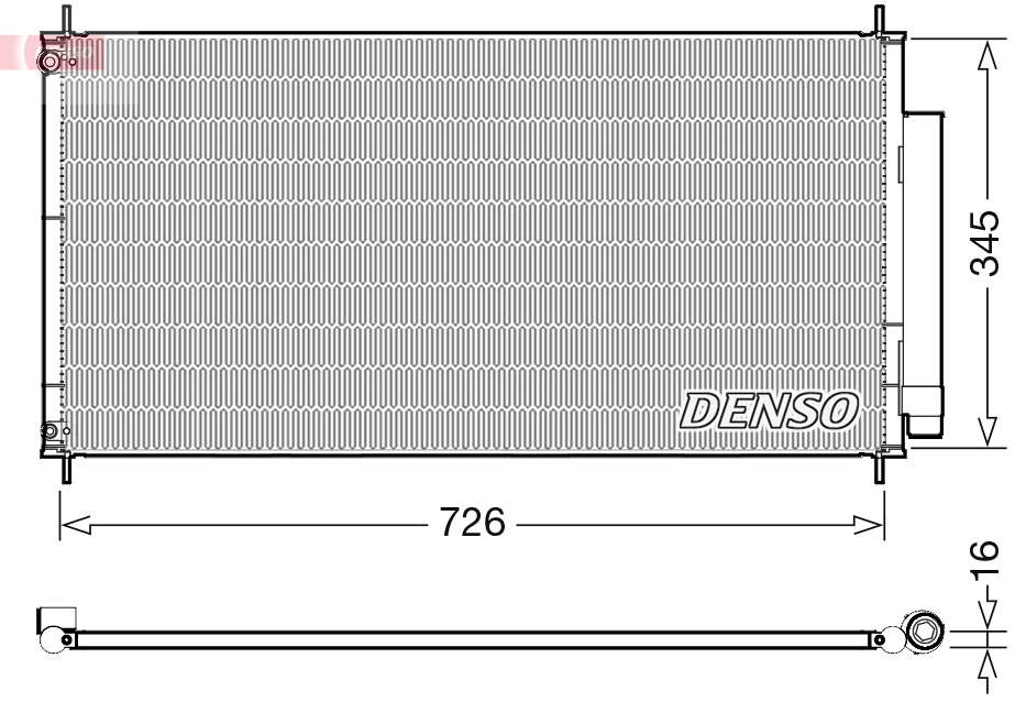 DENSO DCN40021 Condenser,...