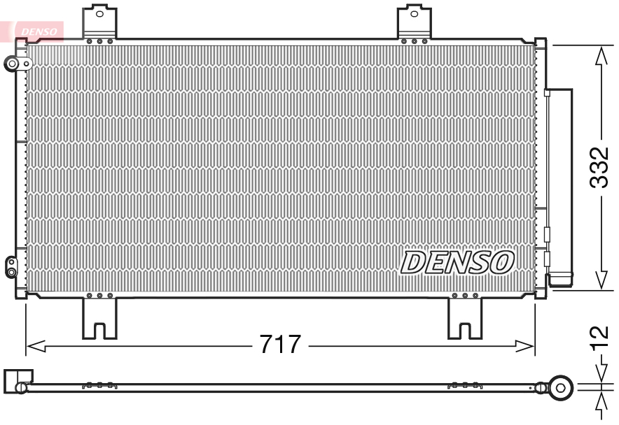 DENSO DCN40023 Condenser,...