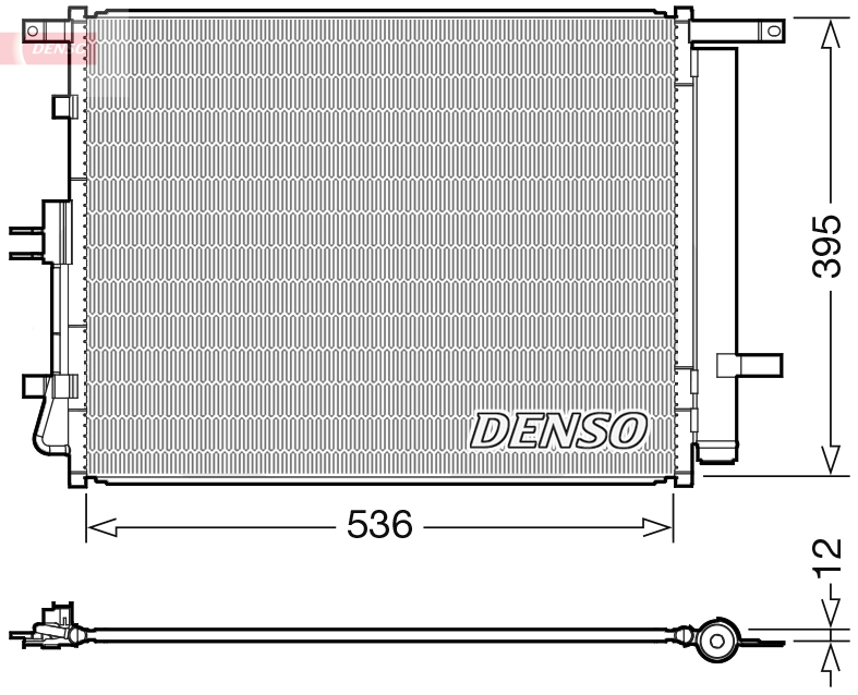 DENSO DCN43002 Condensatore, Climatizzatore-Condensatore, Climatizzatore-Ricambi Euro