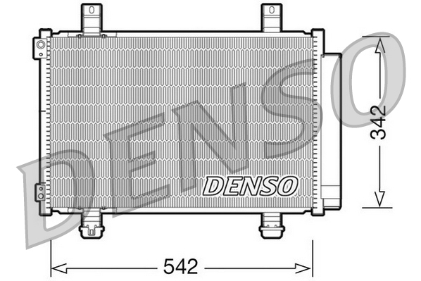 DENSO DCN47005 Condensatore, Climatizzatore