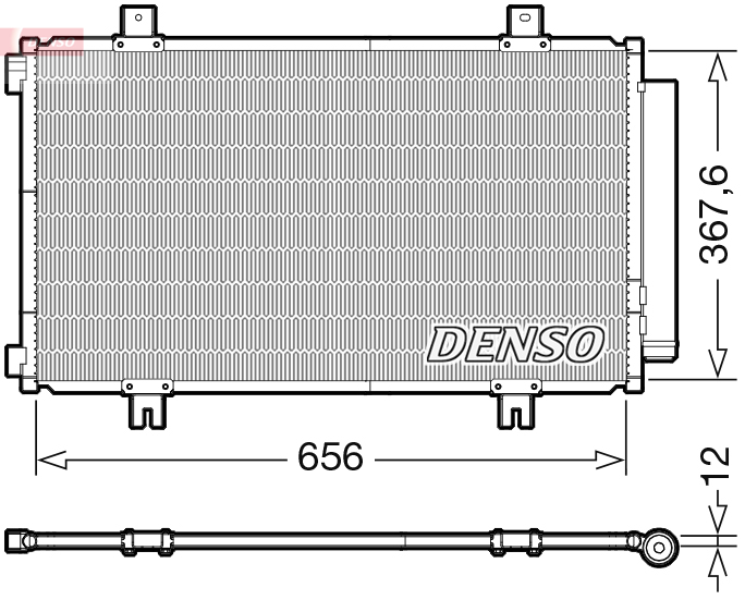 DENSO DCN47009 кондензатор,...