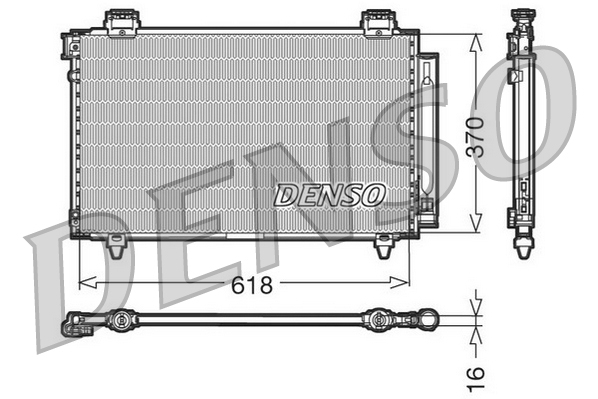 DENSO DCN50009 Condenser,...