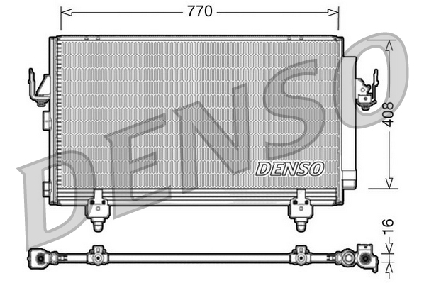 DENSO DCN50031 Condenser,...