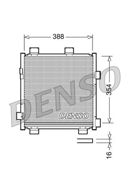 DENSO DCN50040 Kondenzátor,...