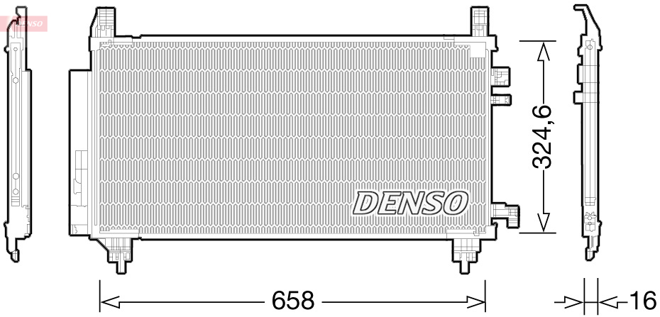 DENSO DCN50046 Condensatore, Climatizzatore