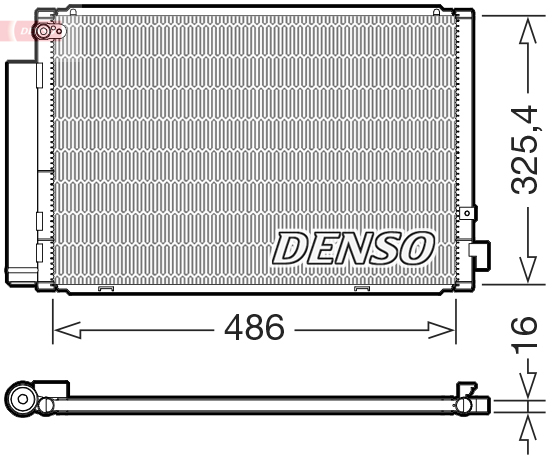 DENSO DCN50126 Kondenzátor,...