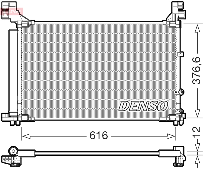 DENSO DCN50133 кондензатор,...