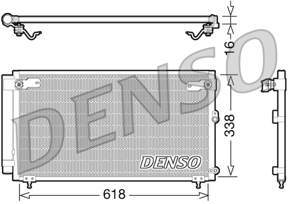 DENSO DCN51006 Condenser,...