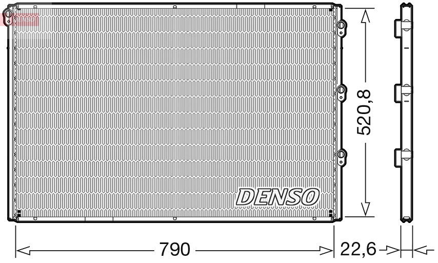 DENSO DCN99079 Kondenzátor,...