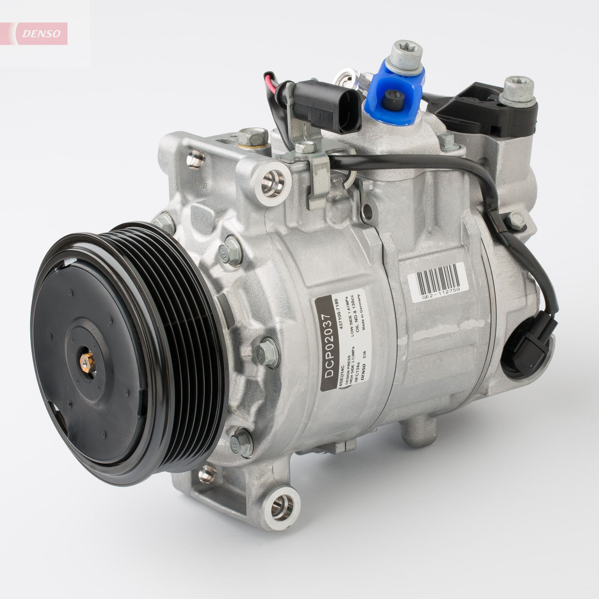 DENSO DCP02037 Compressore, Climatizzatore-Compressore, Climatizzatore-Ricambi Euro