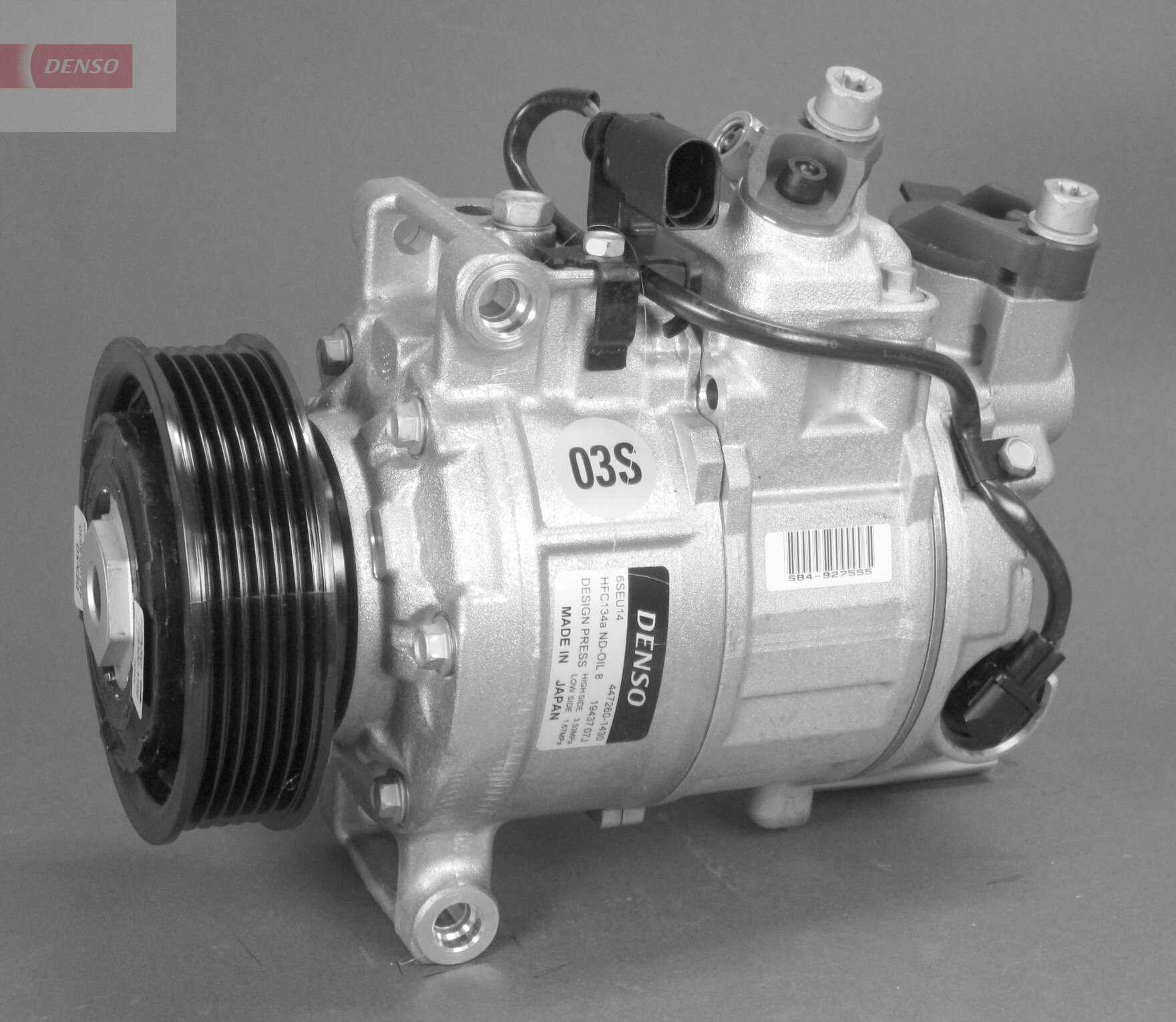 DENSO DCP02044 Compressore, Climatizzatore-Compressore, Climatizzatore-Ricambi Euro