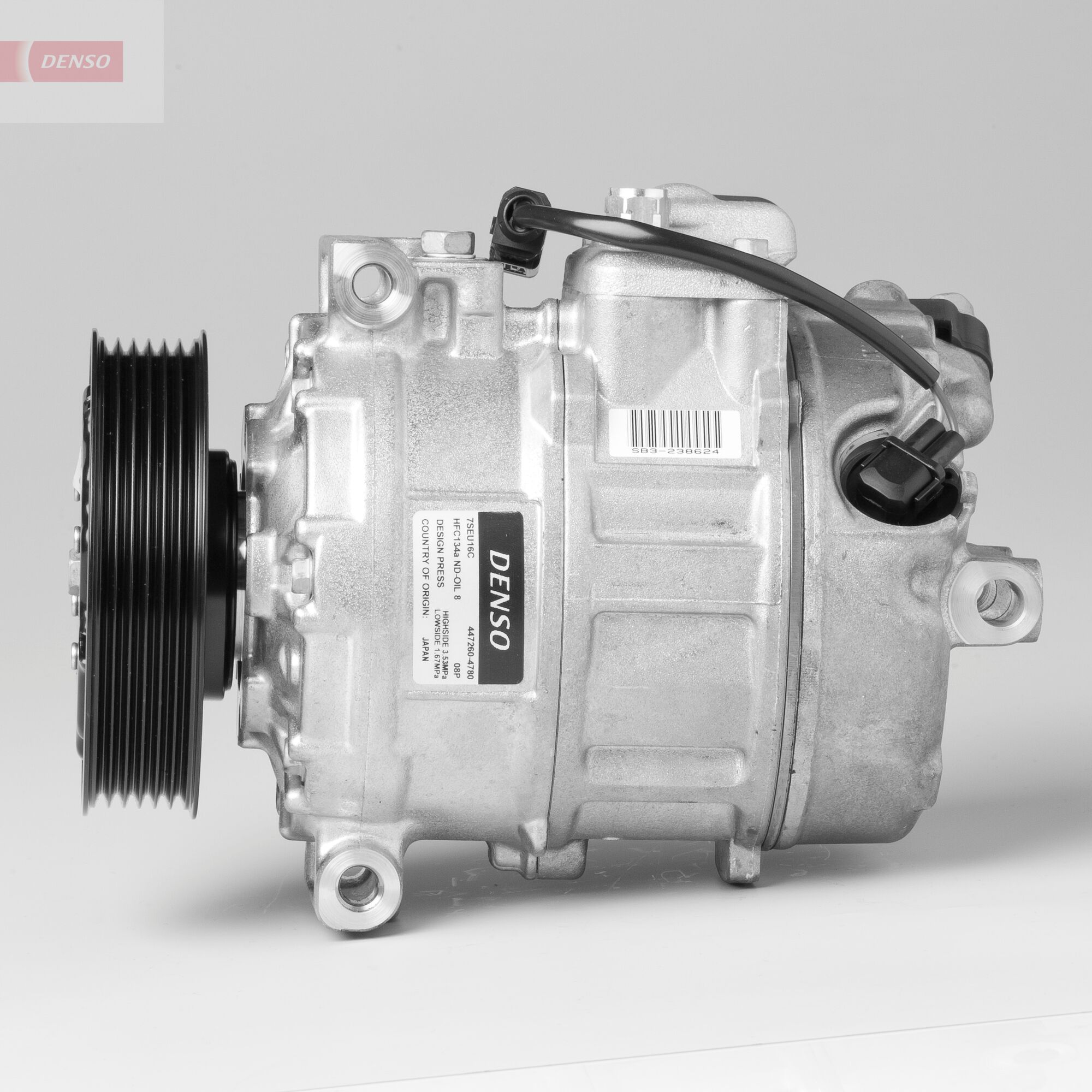 DENSO DCP02091 Compressore, Climatizzatore-Compressore, Climatizzatore-Ricambi Euro