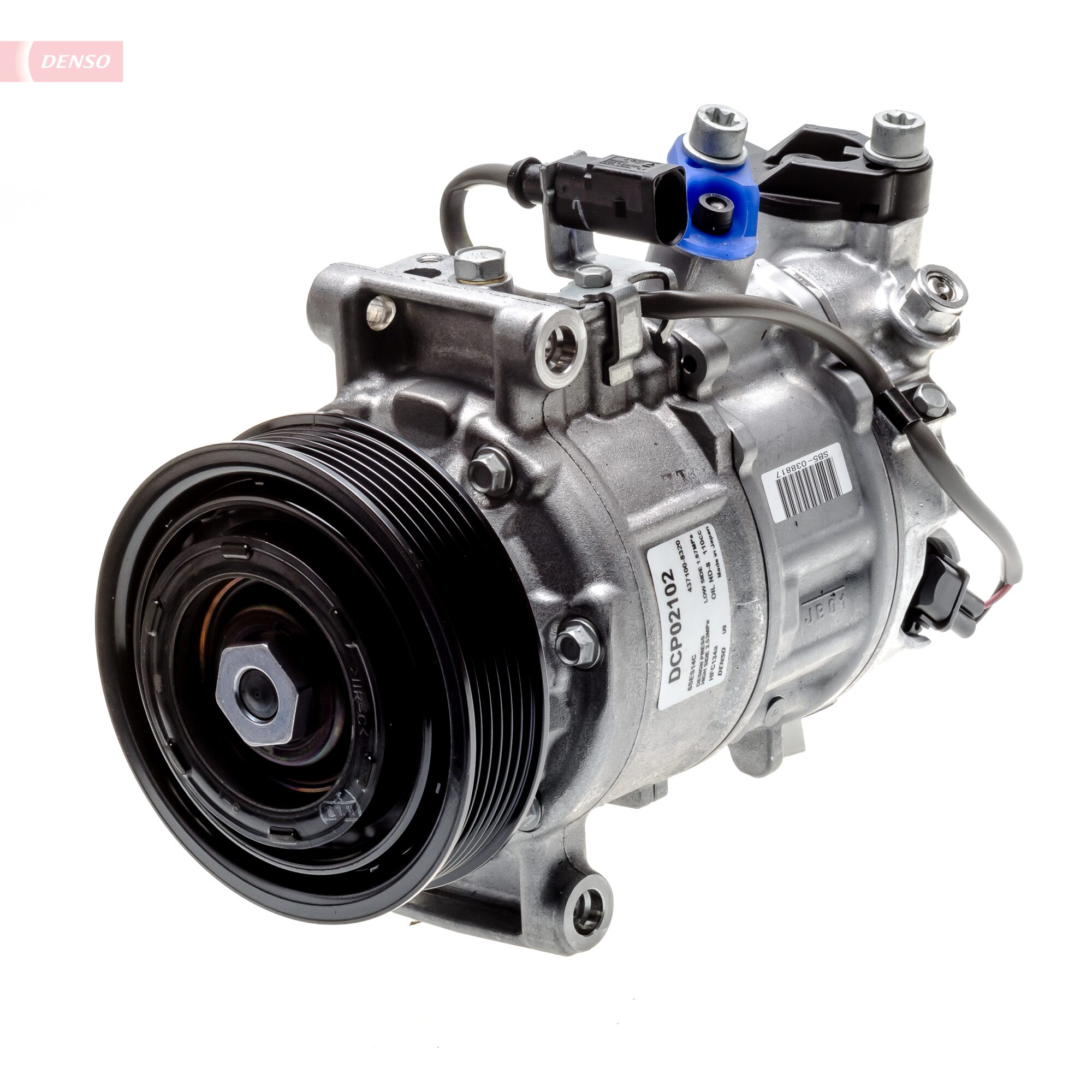DENSO DCP02102 Compressore, Climatizzatore-Compressore, Climatizzatore-Ricambi Euro