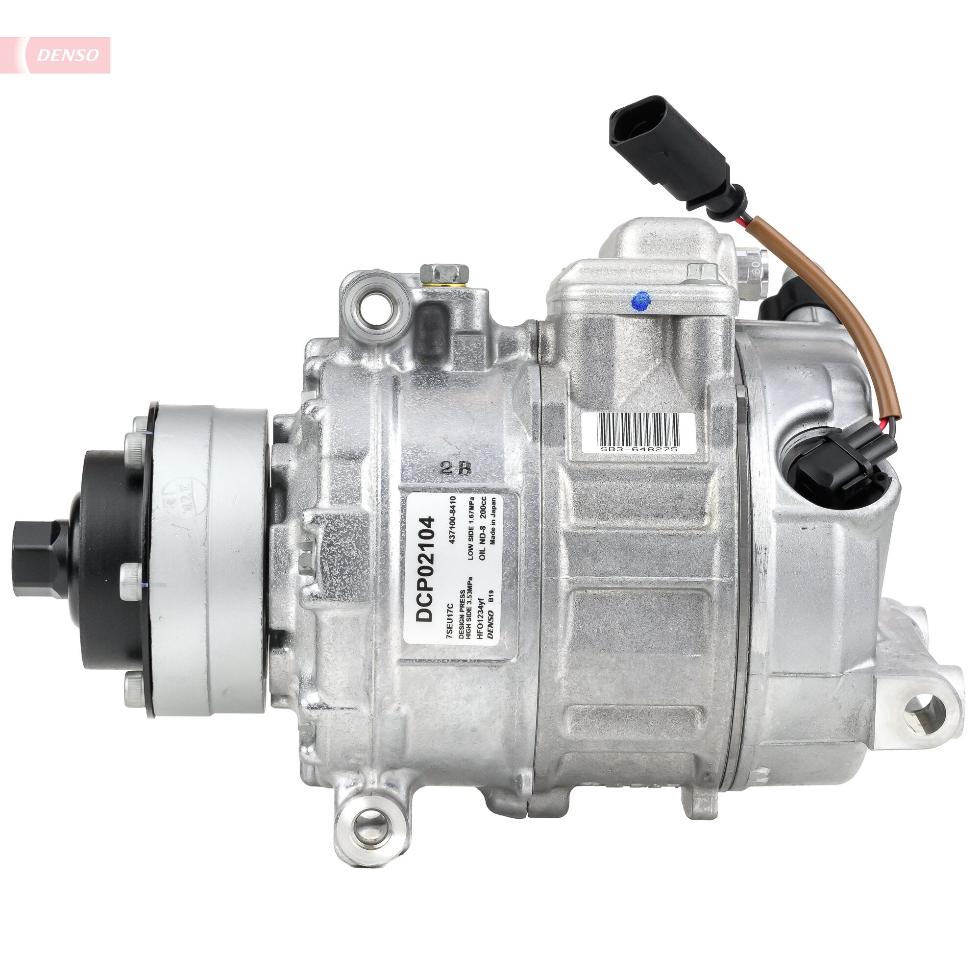 DENSO DCP02104 Compressore, Climatizzatore