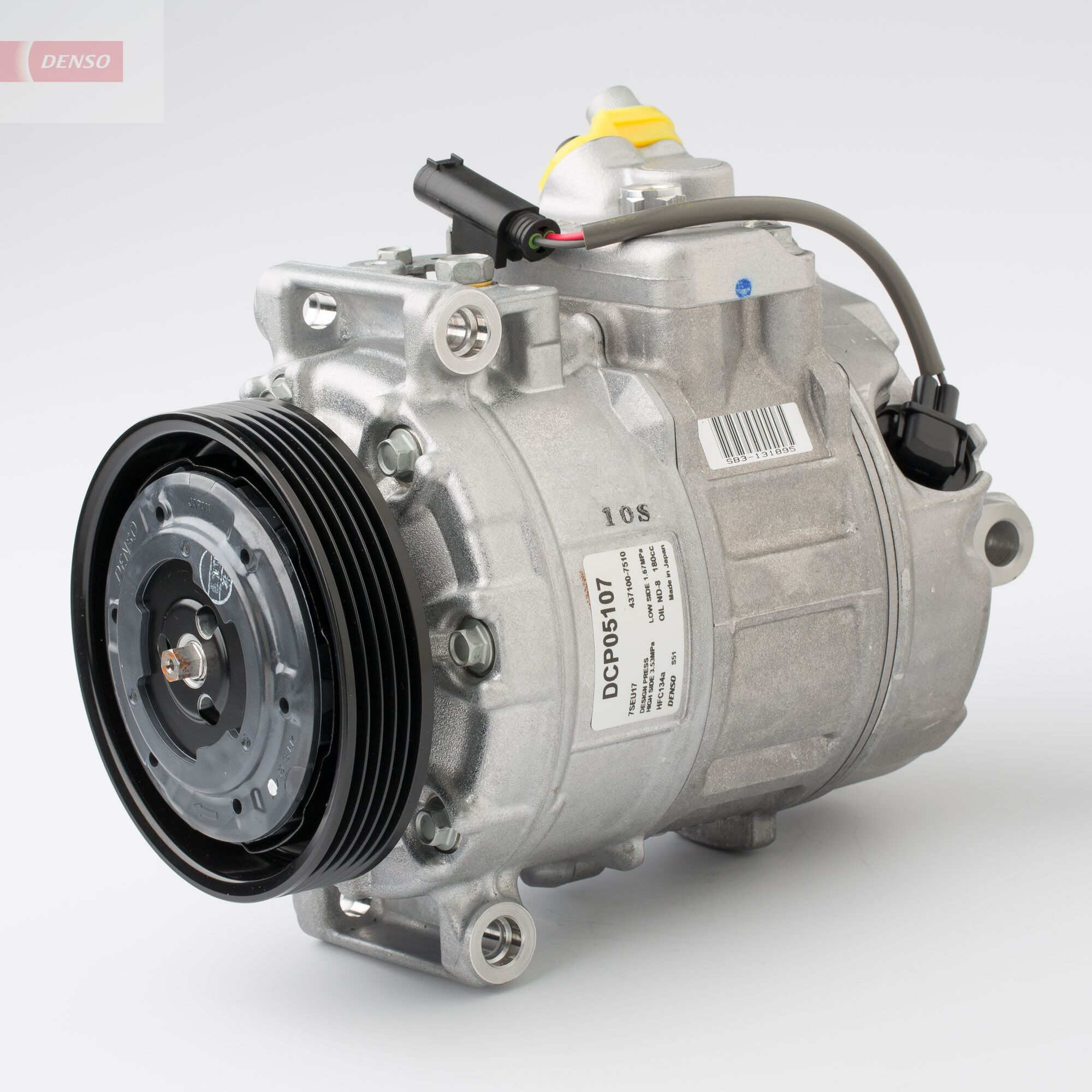 DENSO DCP05107 Compressore, Climatizzatore-Compressore, Climatizzatore-Ricambi Euro