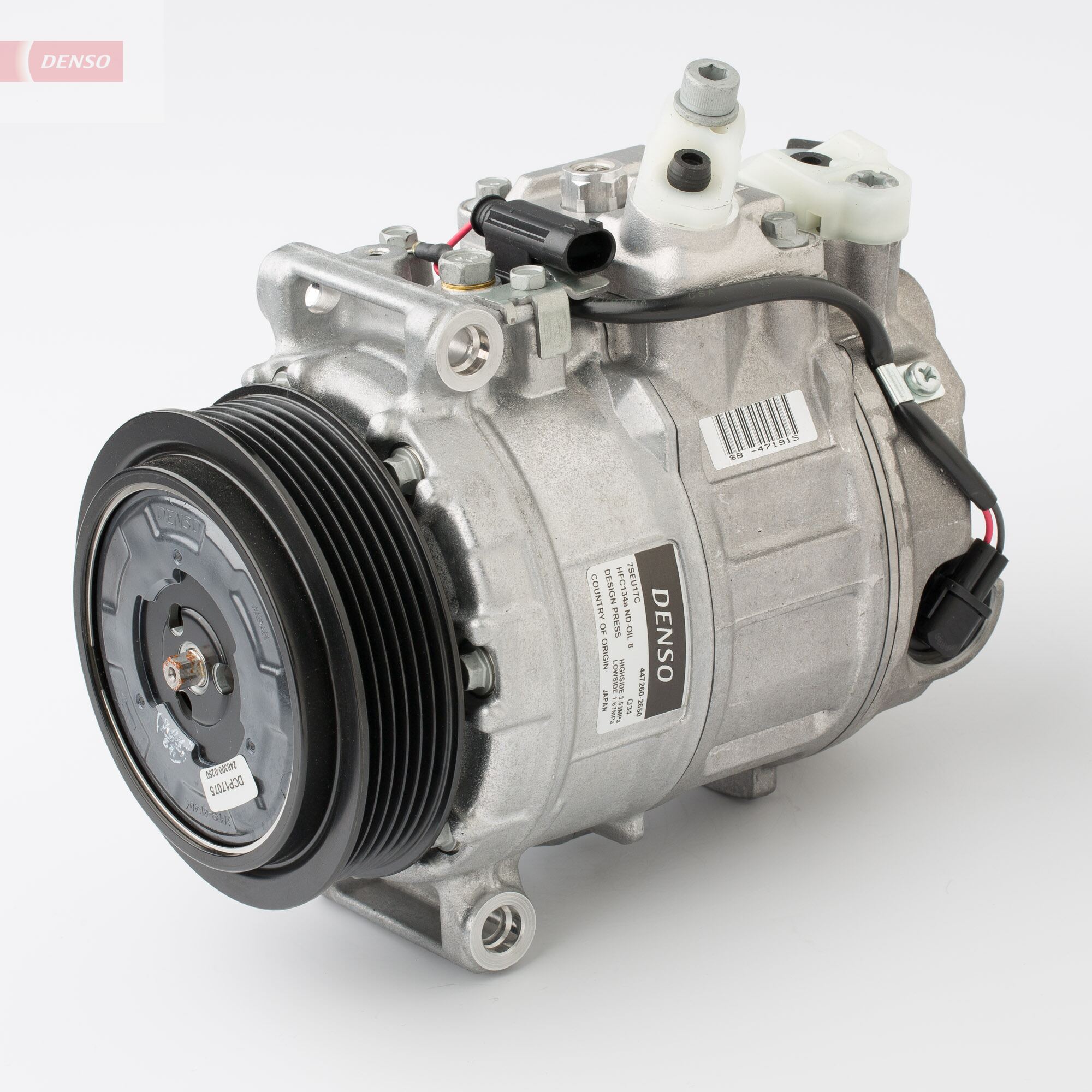 DENSO DCP17075 Compressor,...