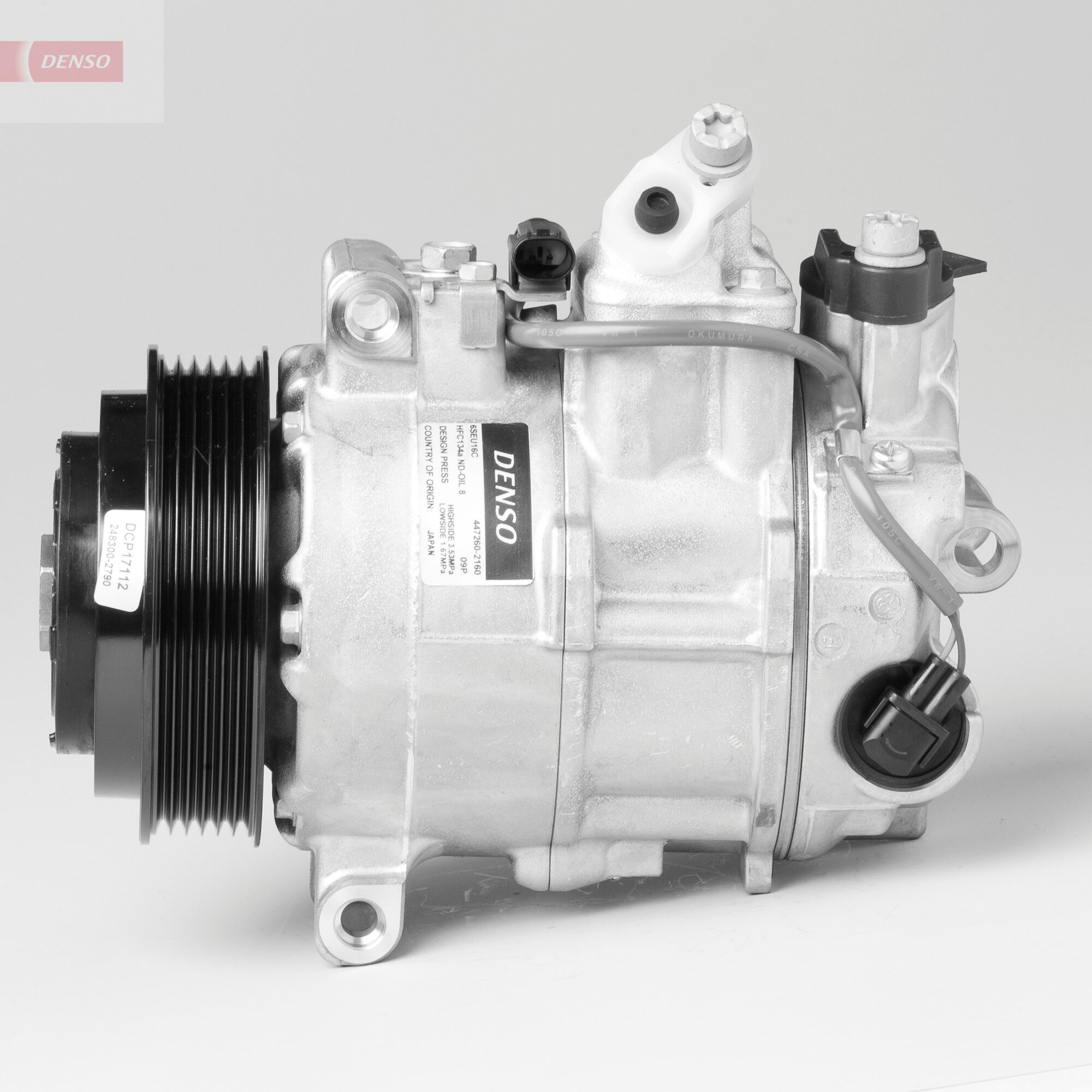 DENSO DCP17112 Compressor,...