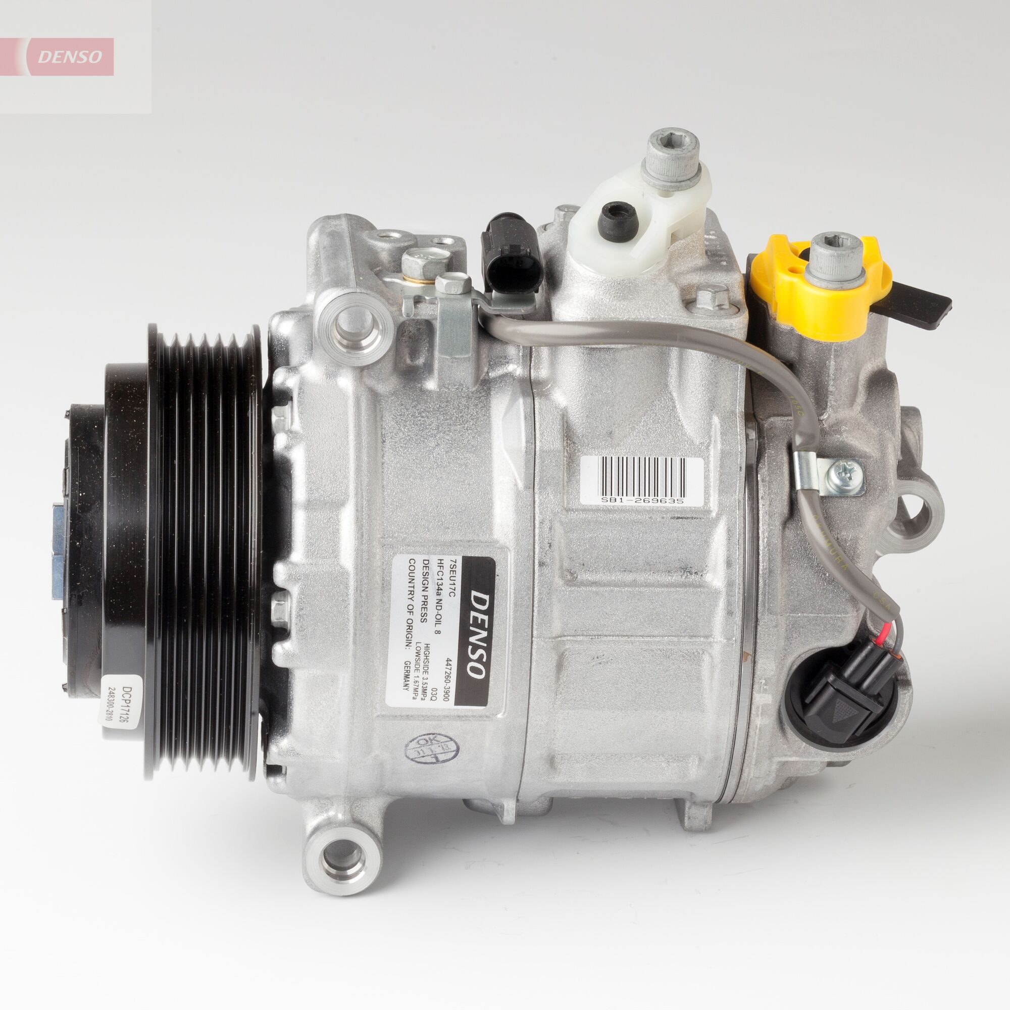 DENSO DCP17126 Compressore, Climatizzatore-Compressore, Climatizzatore-Ricambi Euro