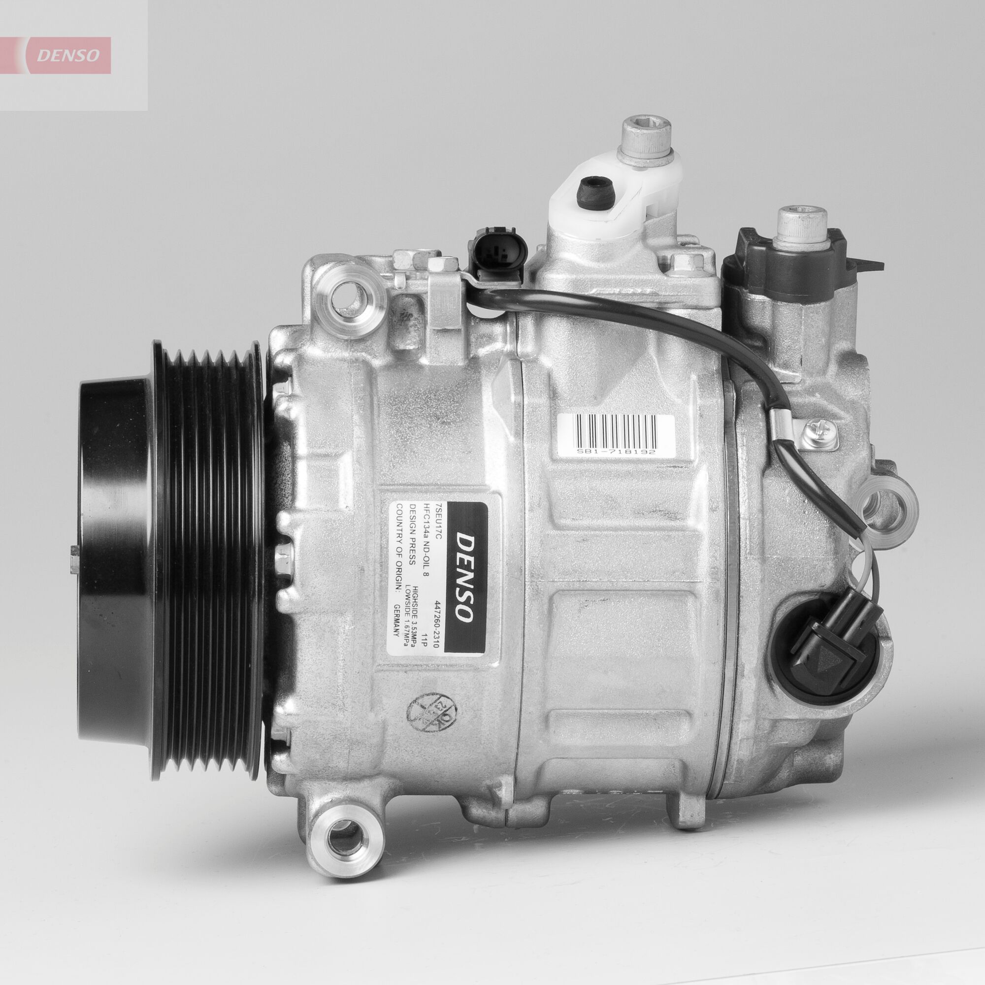 DENSO DCP17129 Compressore, Climatizzatore-Compressore, Climatizzatore-Ricambi Euro