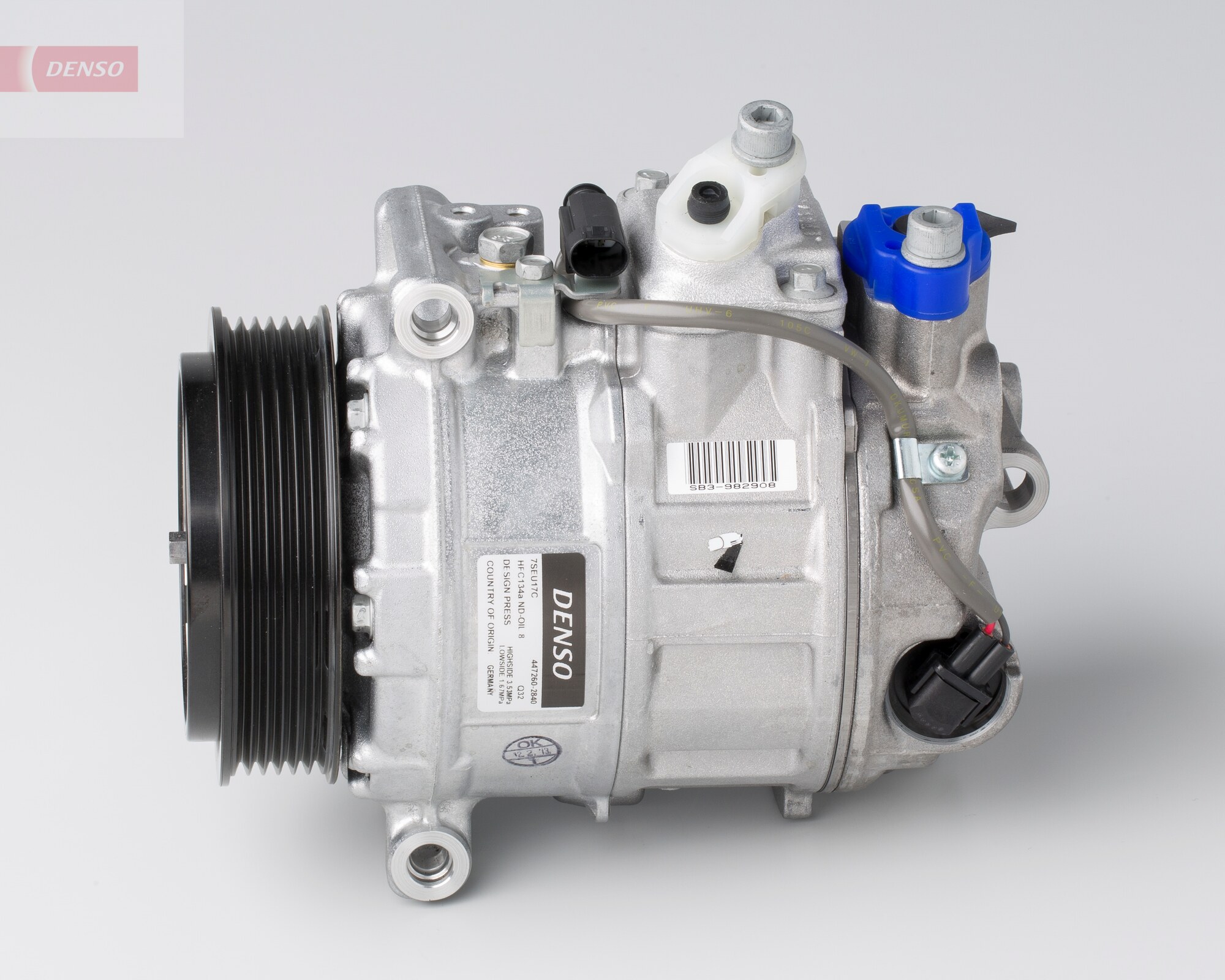 DENSO DCP17139 Compressor,...