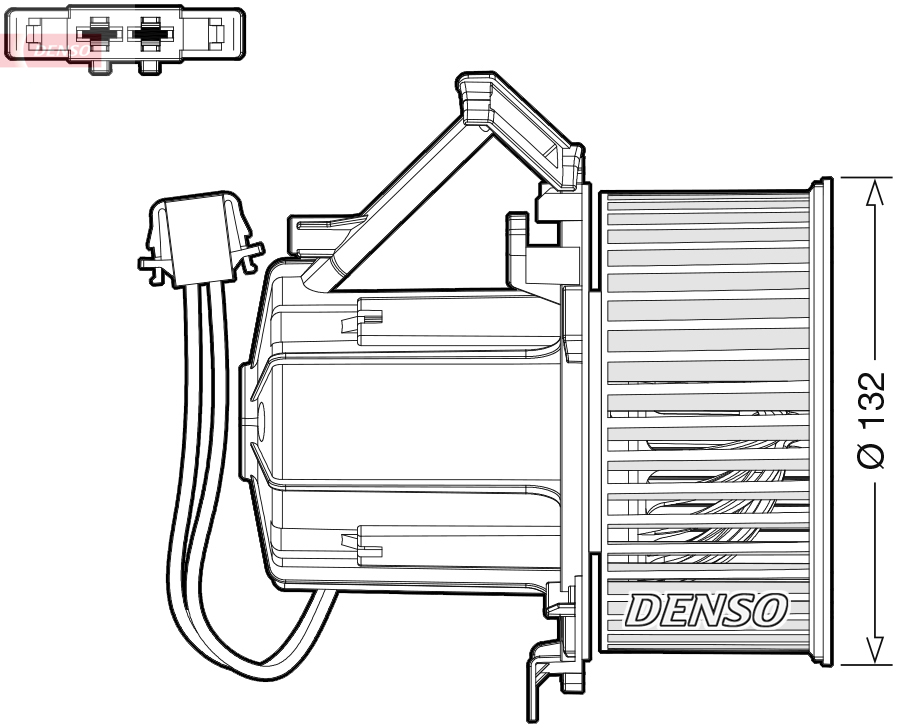 DENSO DEA02009 Ventilatore abitacolo