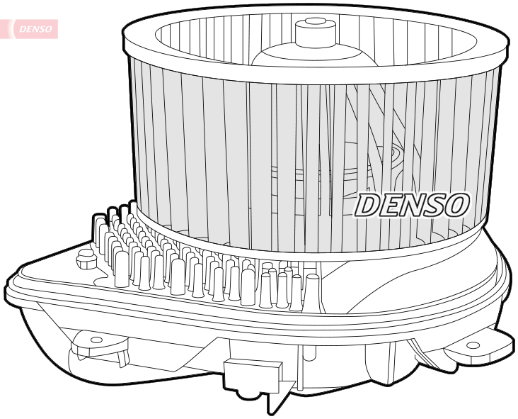 DENSO DEA07013 Interior Blower