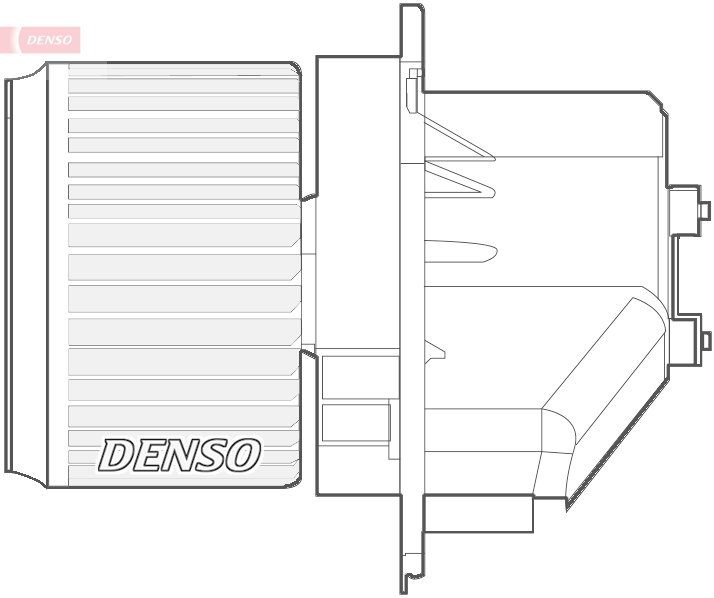 DENSO DEA09066 вентилатор...