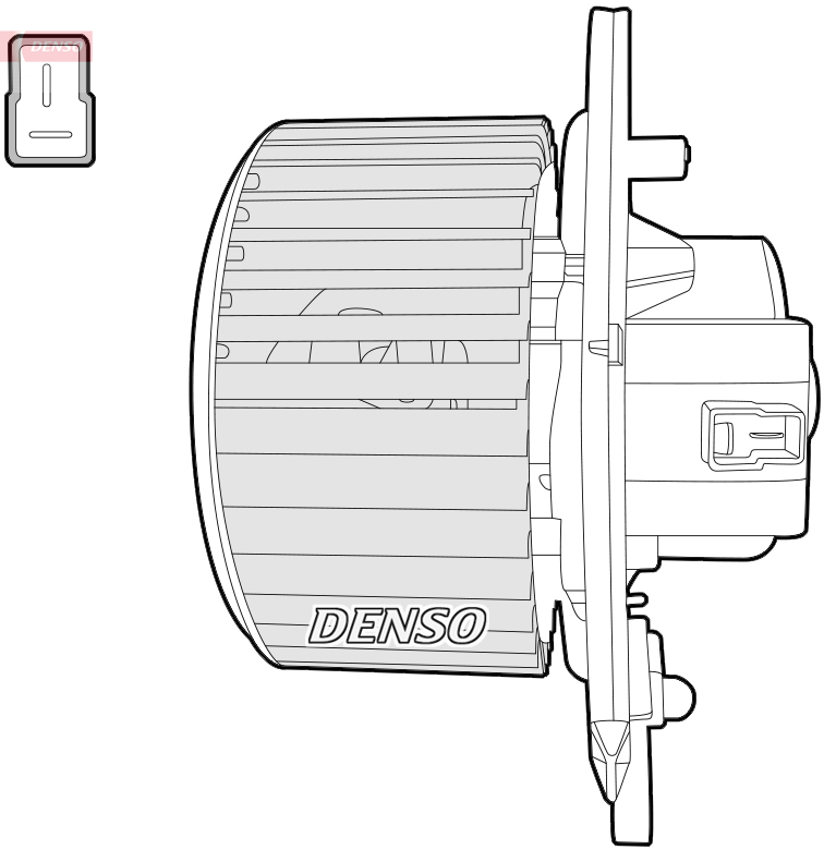 DENSO DEA12004 Ventilatore abitacolo