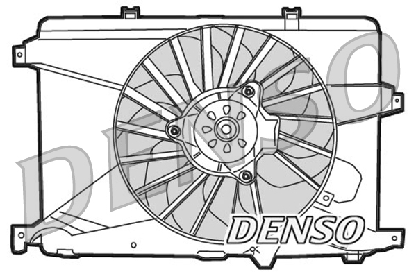 DENSO DER01014 Větrák,...