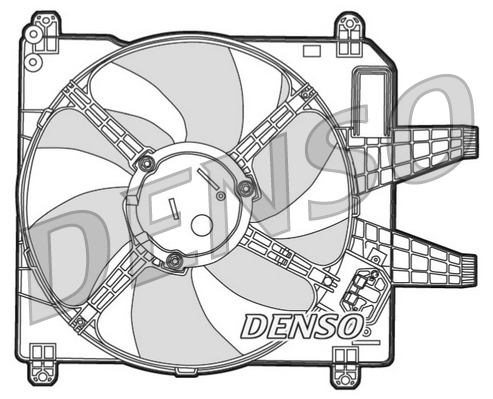 DENSO DER09004 Ventola, Raffreddamento motore