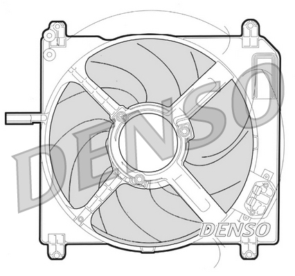 DENSO DER09009 Ventola, Raffreddamento motore