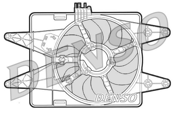 DENSO DER09023 Ventola, Raffreddamento motore