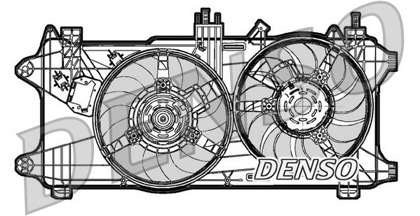 DENSO DER09027 Větrák,...