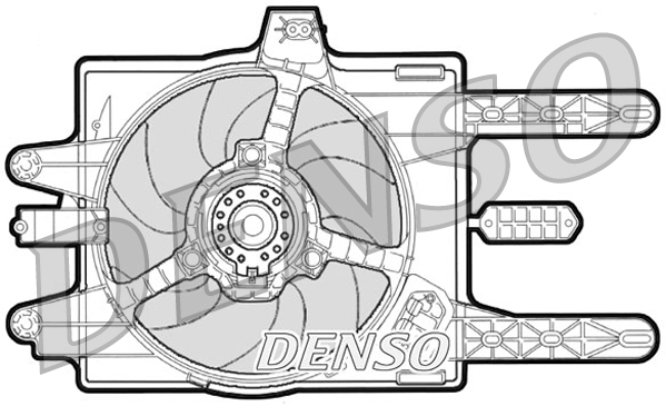 DENSO DER09030 Větrák,...