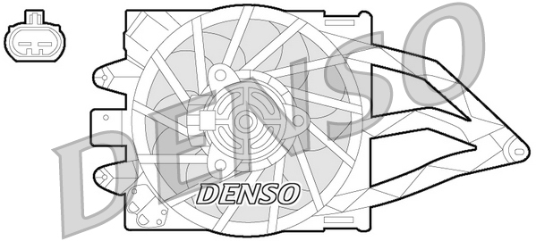 DENSO DER09057 Ventola, Raffreddamento motore-Ventola, Raffreddamento motore-Ricambi Euro