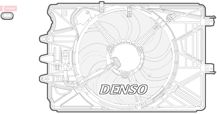 DENSO DER09069 Ventola, Raffreddamento motore