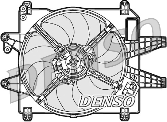 DENSO DER09089 Ventola, Raffreddamento motore