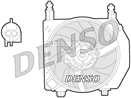 DENSO DER10006 Větrák,...