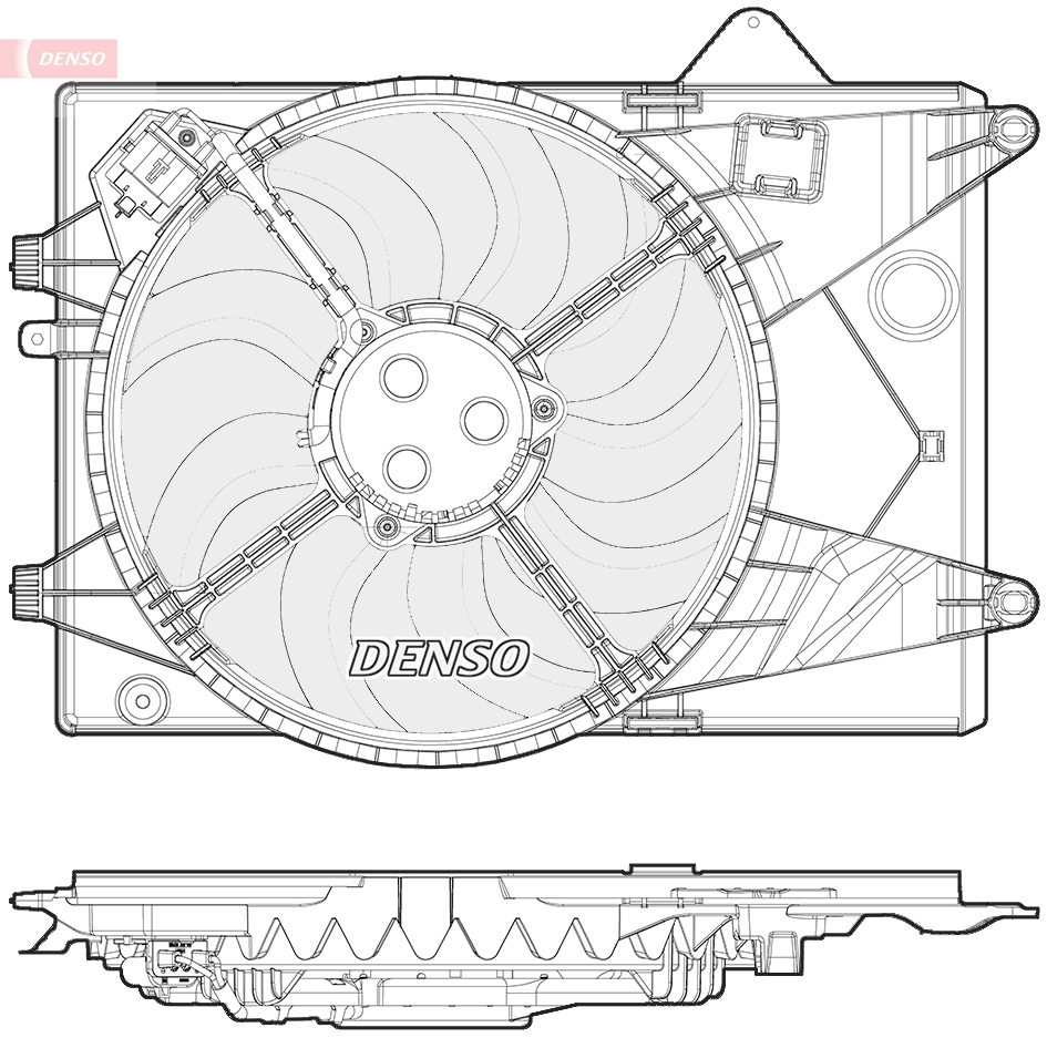 DENSO DER15003 Ventola, Raffreddamento motore