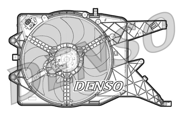 DENSO DER20010 Větrák,...