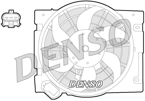 DENSO DER20013 Ventola, Raffreddamento motore