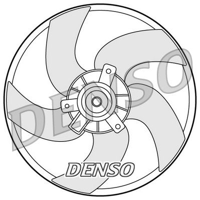 DENSO DER21011 Ventola, Raffreddamento motore-Ventola, Raffreddamento motore-Ricambi Euro