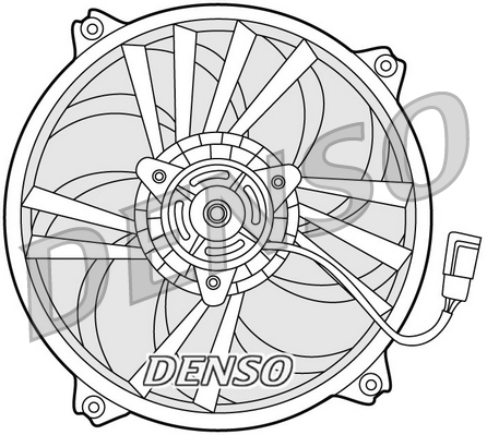 DENSO DER21015 Ventola, Raffreddamento motore