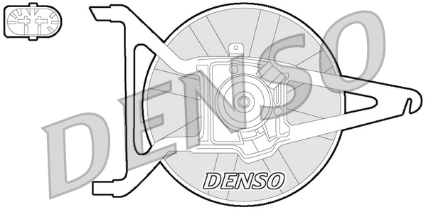 DENSO DER21020 Ventola, Raffreddamento motore