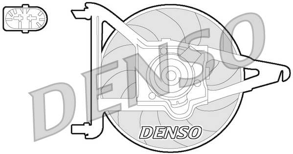 DENSO DER21021 Ventola, Raffreddamento motore