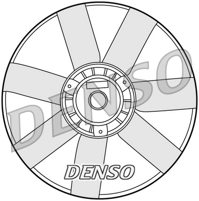 DENSO DER32005 Větrák,...