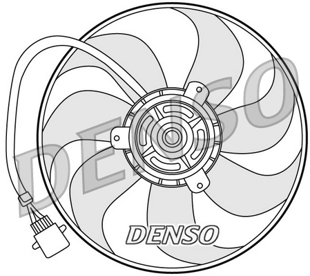 DENSO DER32006 Ventola, Raffreddamento motore