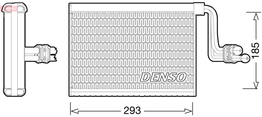 DENSO DEV05002 Evaporatore, Climatizzatore